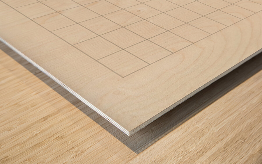 Agnes Martin    20 Wood print