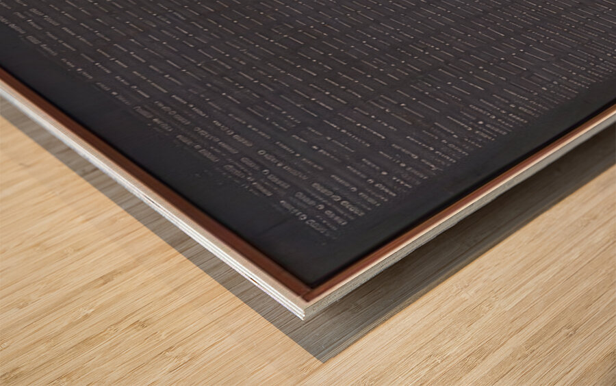 Agnes Martin    45 Wood print