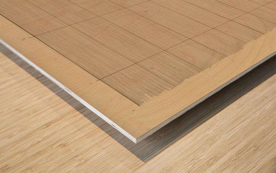 Agnes Martin    54 Wood print