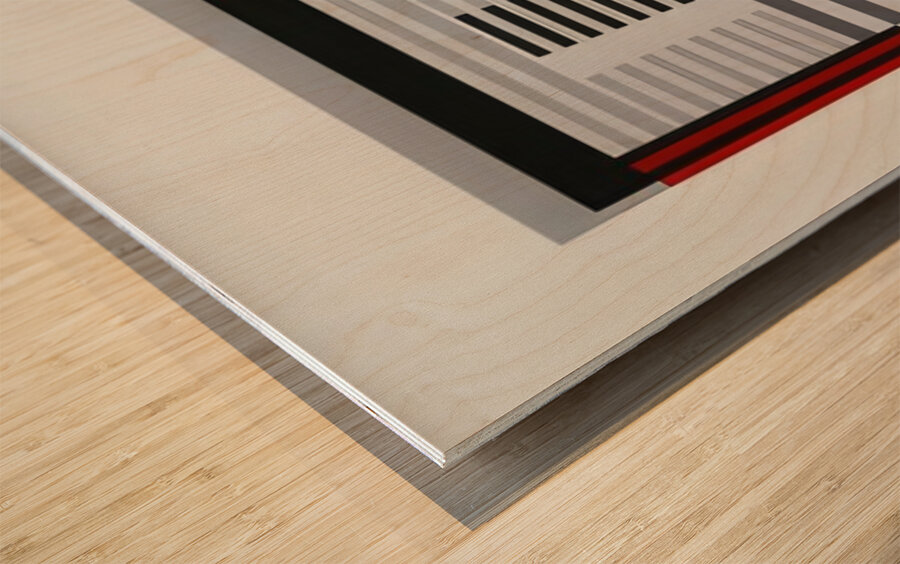 Josef Albers    5 Wood print