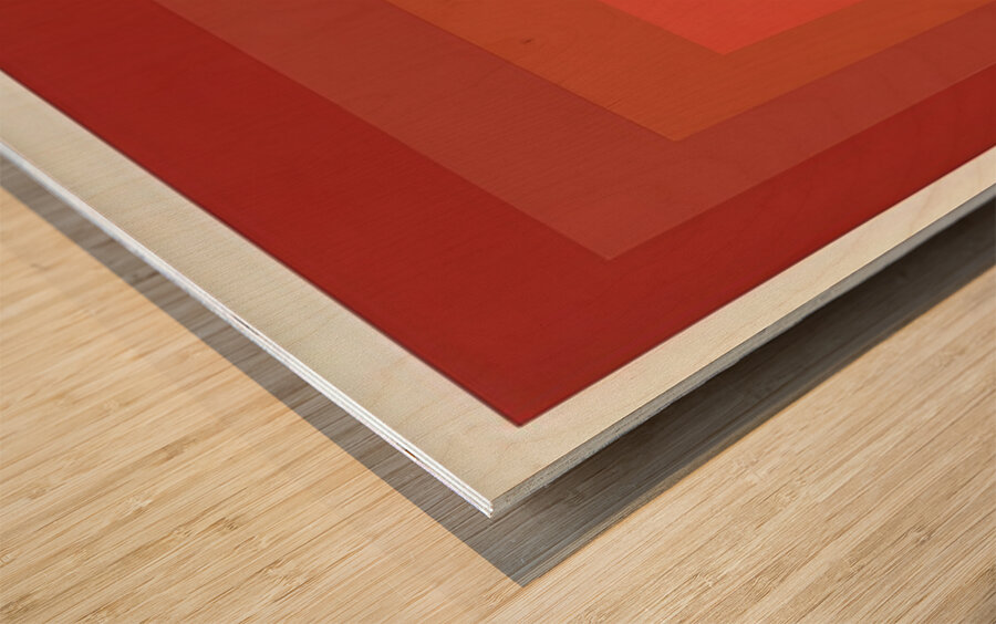 Josef Albers    9 Wood print