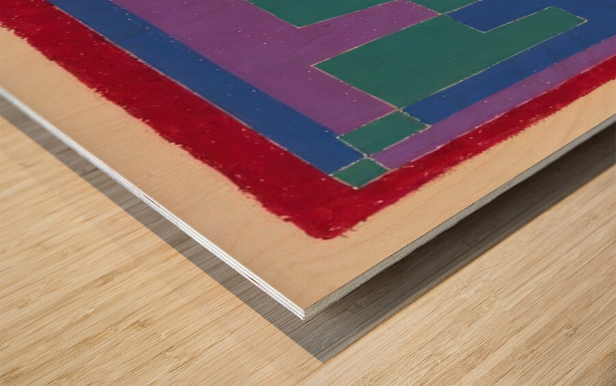 Josef Albers    12 Wood print