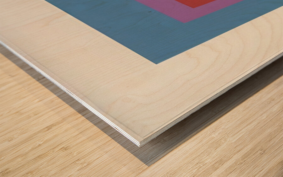 Josef Albers    18 Wood print