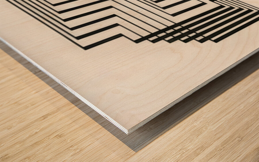 Josef Albers    21 Wood print