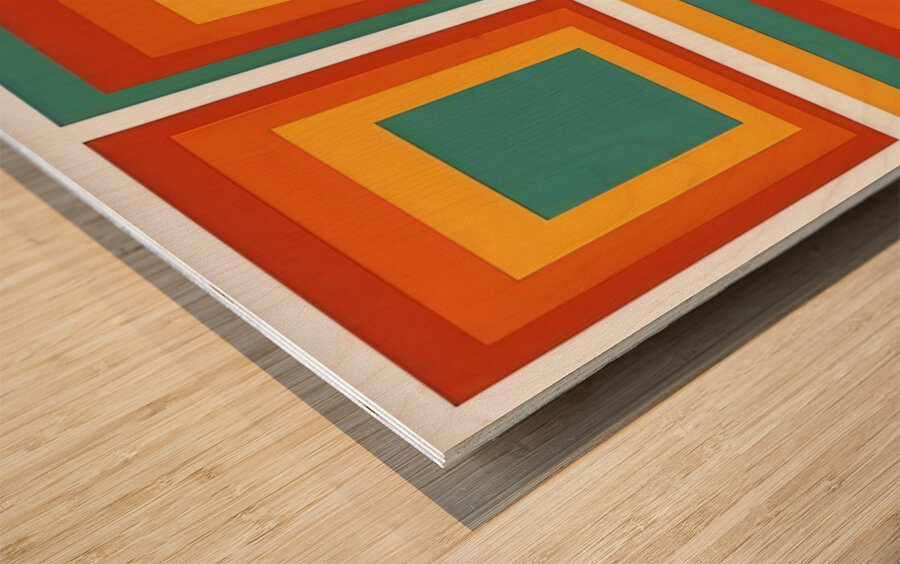 Josef Albers    24 Wood print