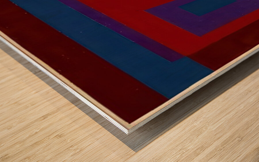 Josef Albers    28 Wood print