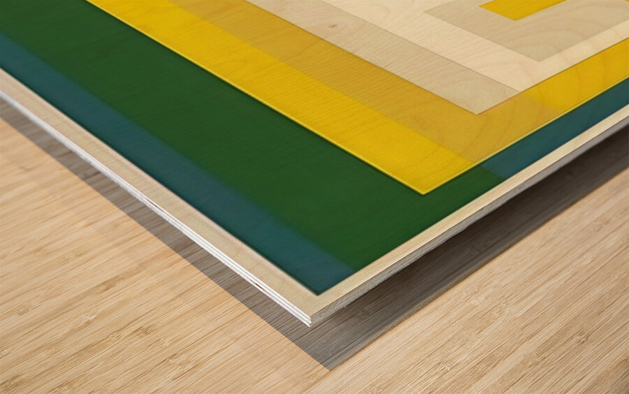 Josef Albers    31 Wood print