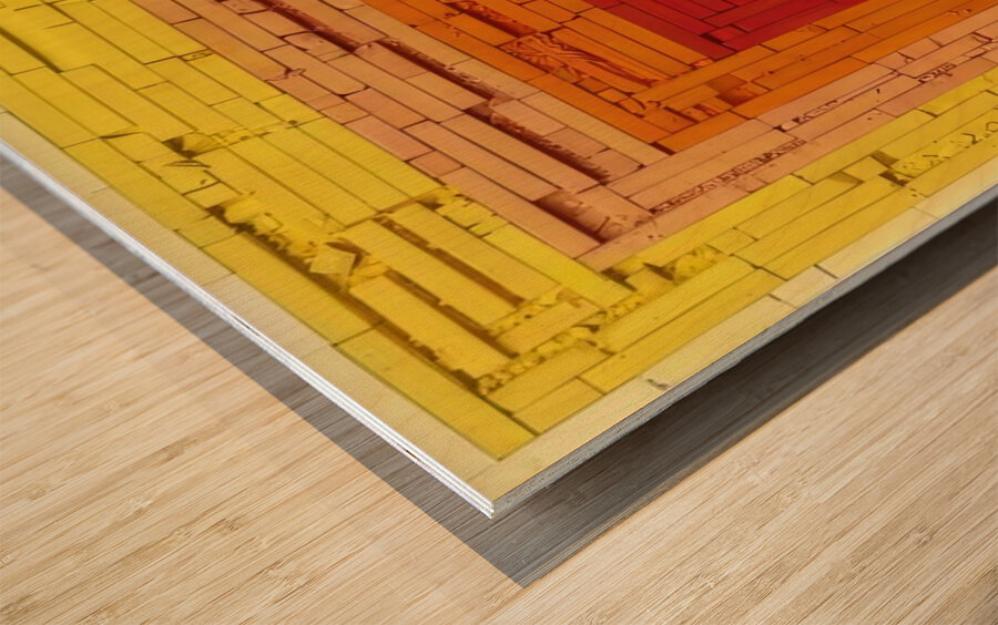 Josef Albers    36 Wood print