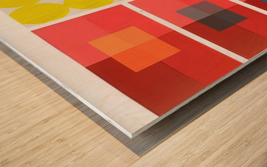 Josef Albers    41 Wood print