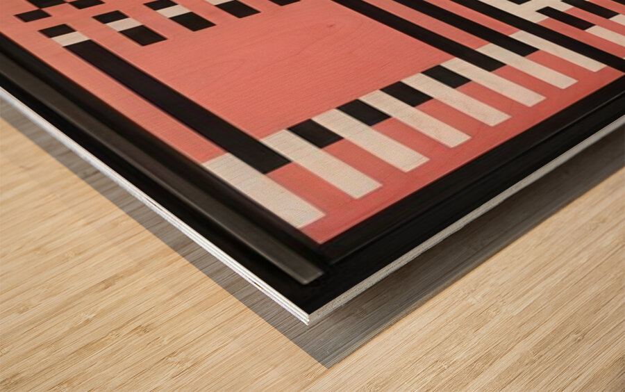 Josef Albers    2 Wood print