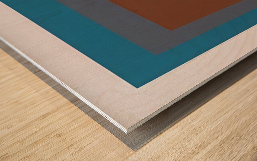 Josef Albers    3 Wood print