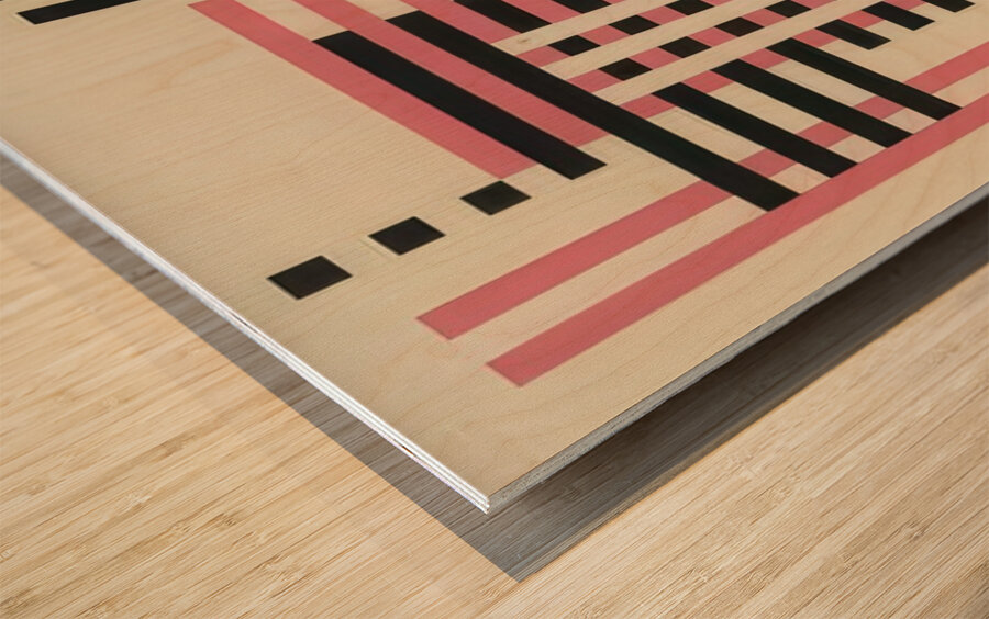 Josef Albers    6 Wood print