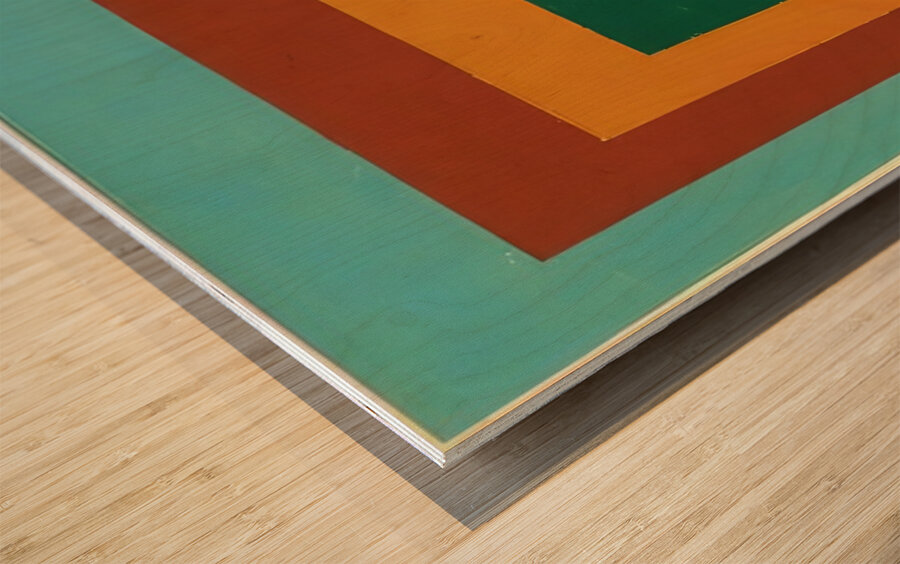 Josef Albers    11 Wood print