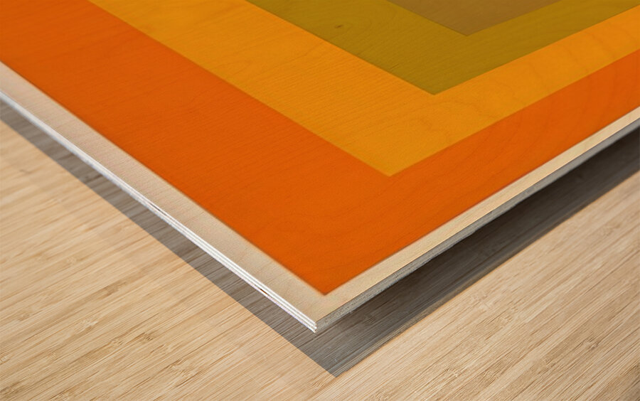 Josef Albers    12 Wood print