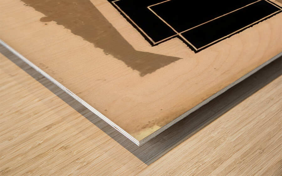 Josef Albers    13 Wood print