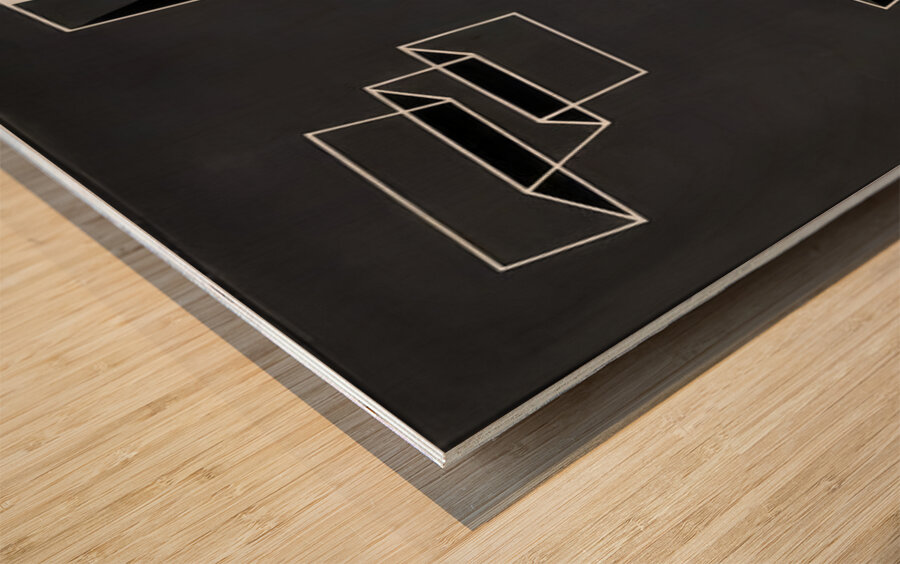 Josef Albers    27 Wood print