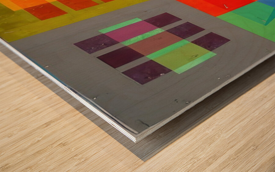 Josef Albers    32 Wood print