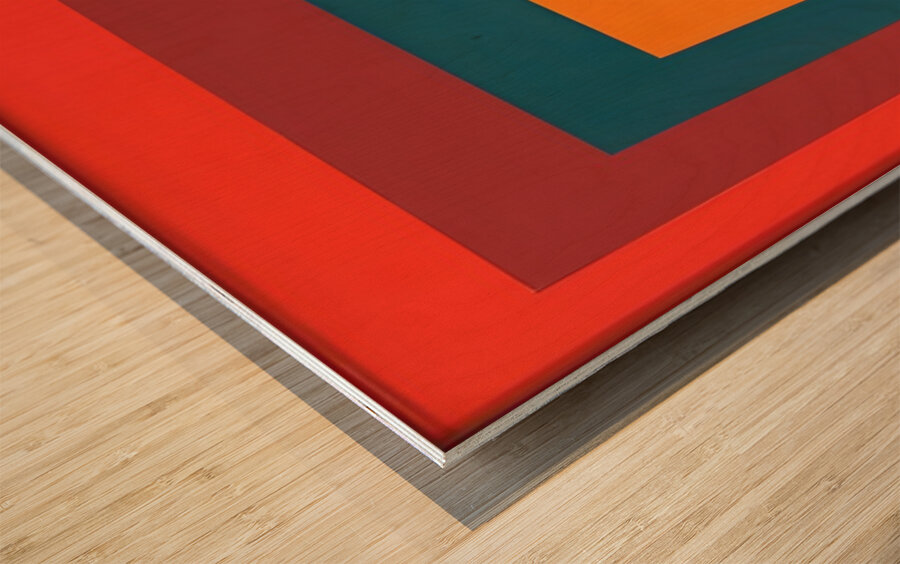 Josef Albers    1 Wood print