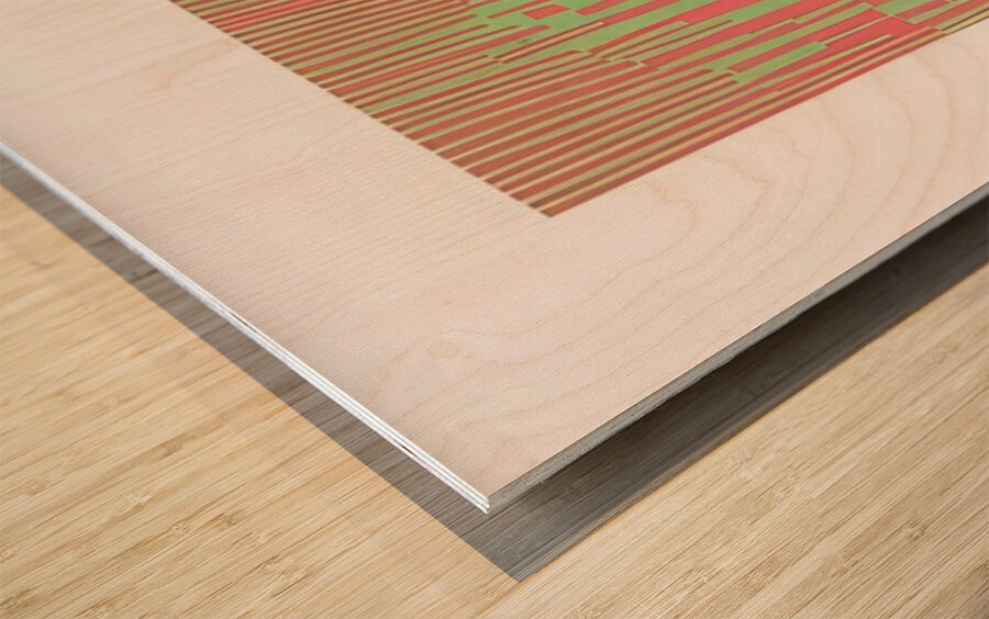 Josef Albers    5 Wood print