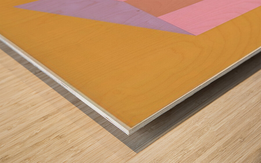 Josef Albers    12 Wood print