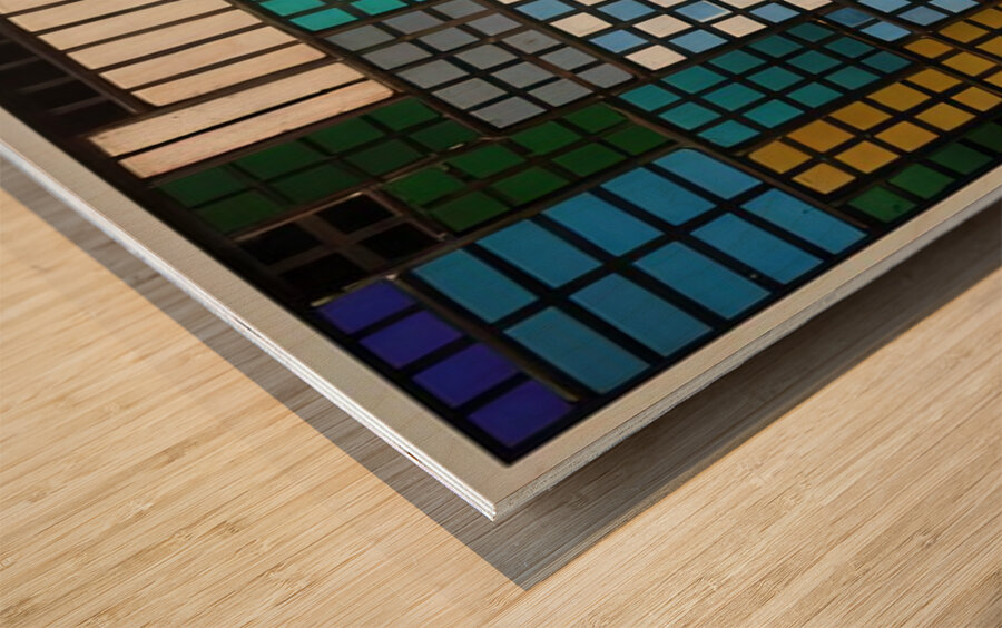 Josef Albers    26 Wood print