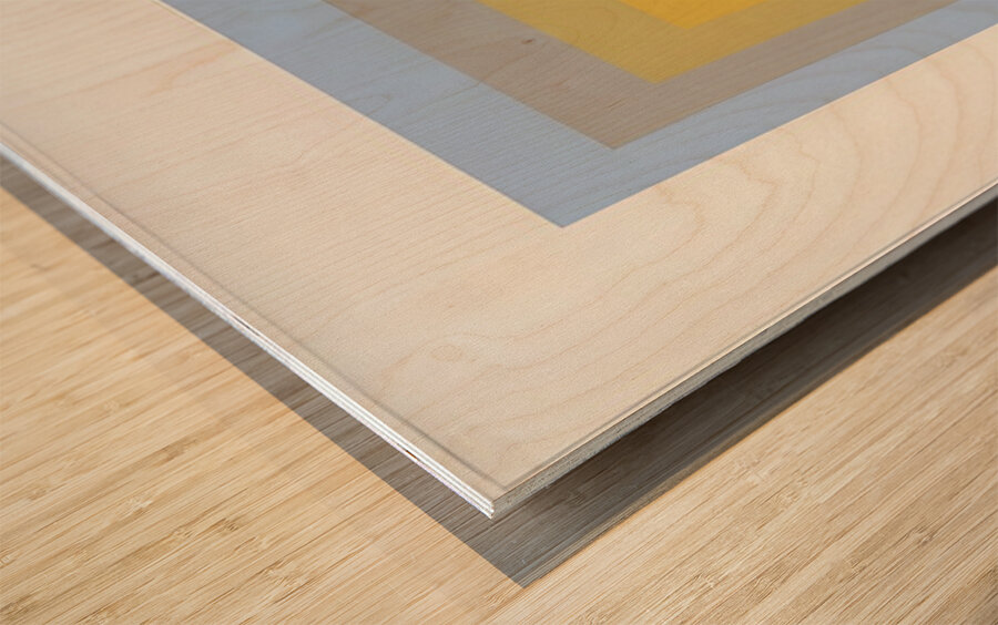 Josef Albers    1 Wood print