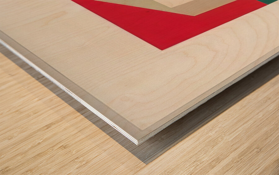 Josef Albers    3 Wood print