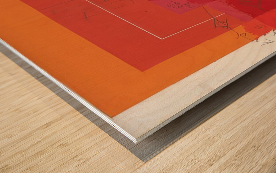 Josef Albers    10 Wood print