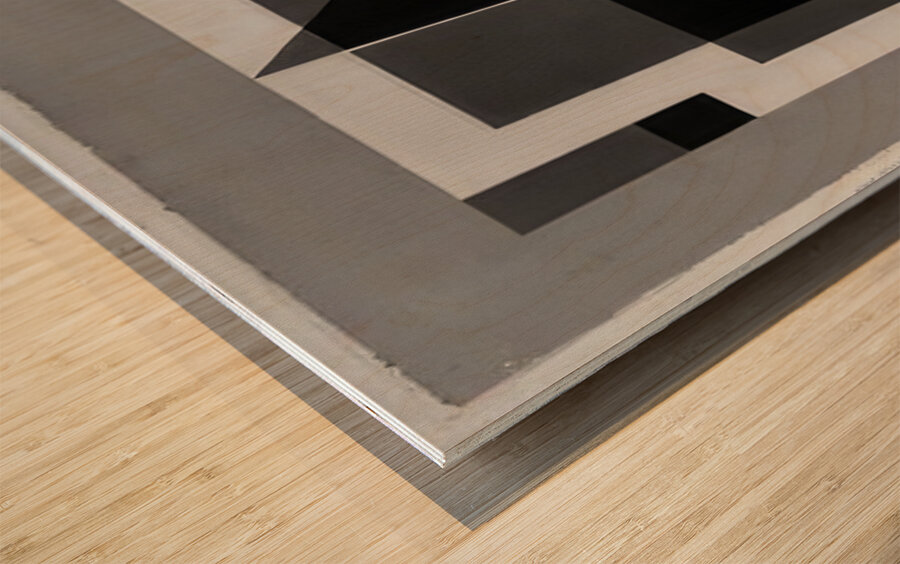 Josef Albers    13 Wood print