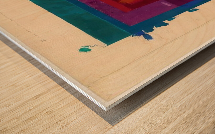 Josef Albers    17 Wood print