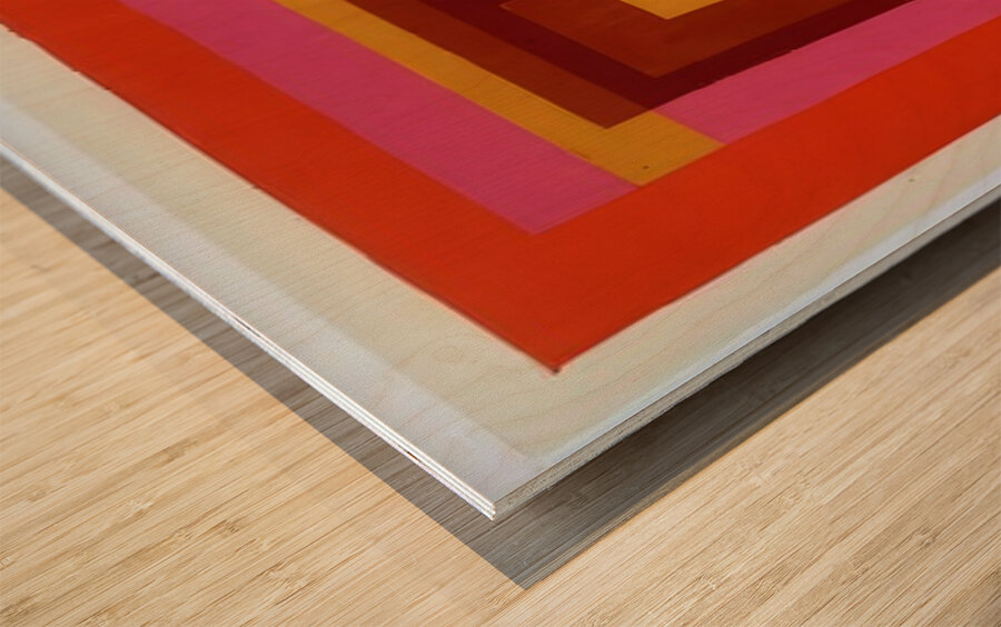 Josef Albers    27 Wood print