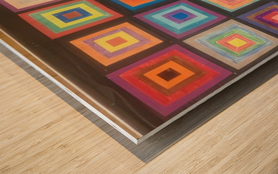 Josef Albers    30 Wood print