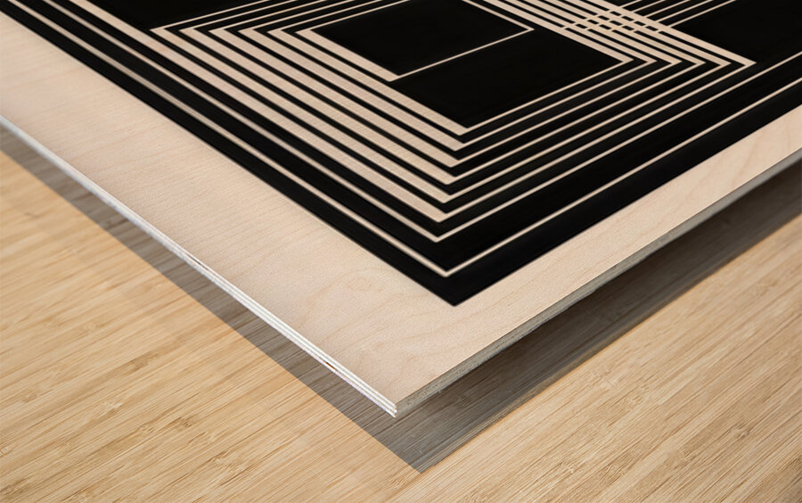 Josef Albers    49 Wood print