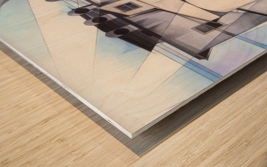 Charles Demuth    6 Wood print