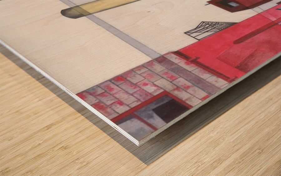 Charles Demuth    12 Wood print