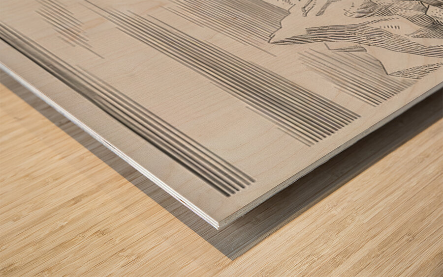 Rockwell Kent  34 Wood print