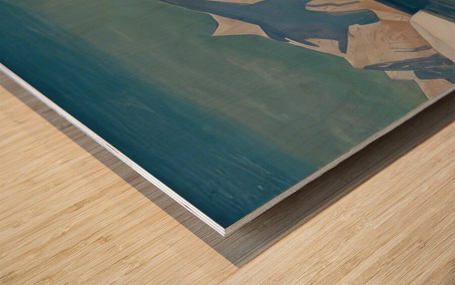 Rockwell Kent  72 Wood print