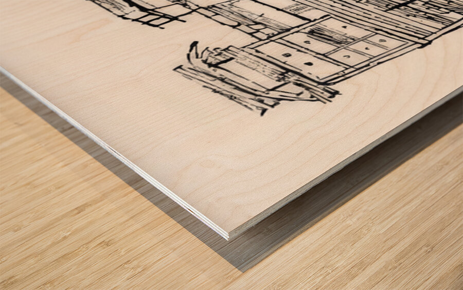 Ben Shahn 5 Wood print