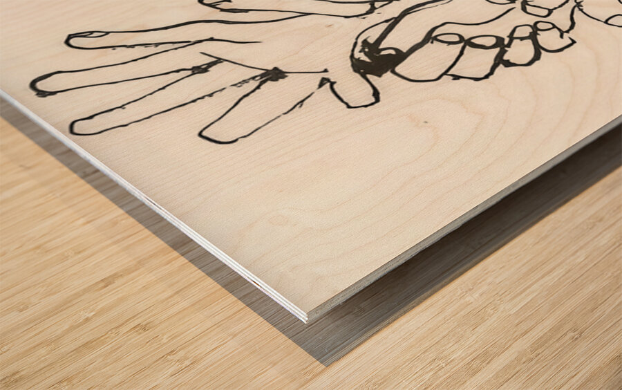 Ben Shahn 6 Wood print