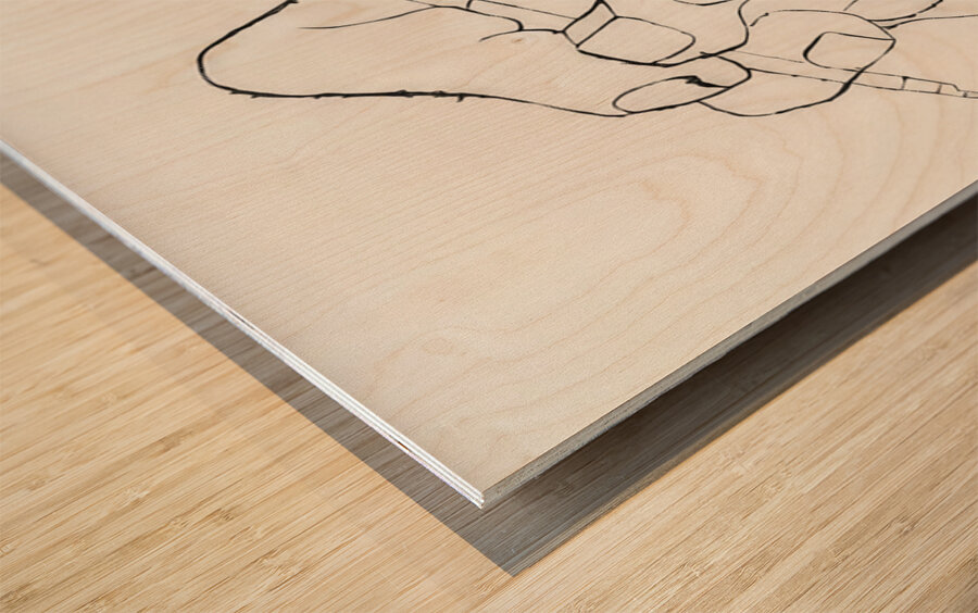 Ben Shahn 19 Wood print