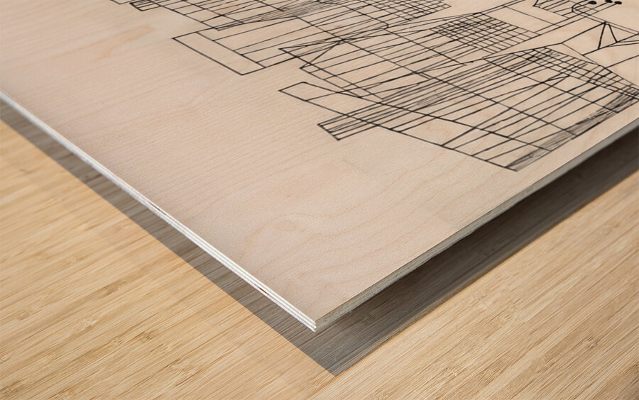 Ben Shahn 50 Wood print