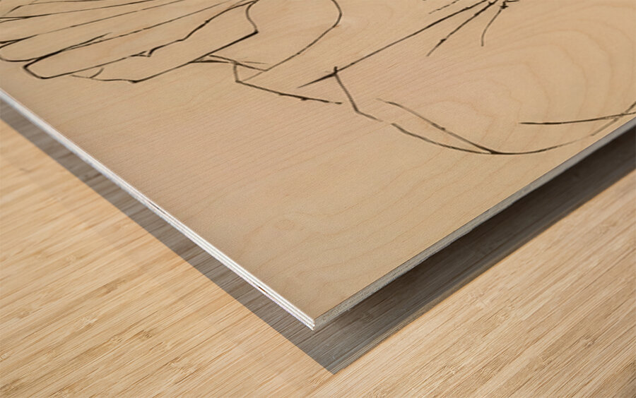 Ben Shahn 54 Wood print