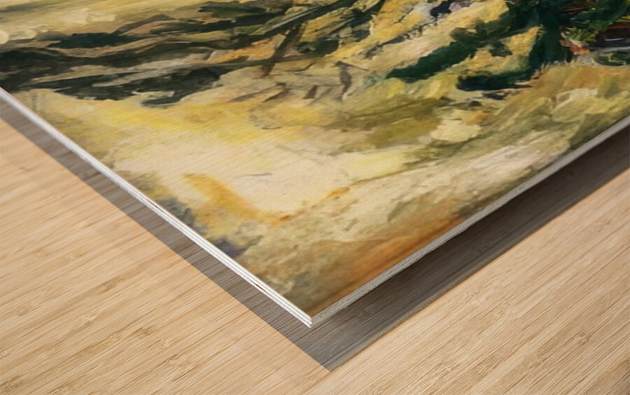 Chaim Soutine 9 Wood print