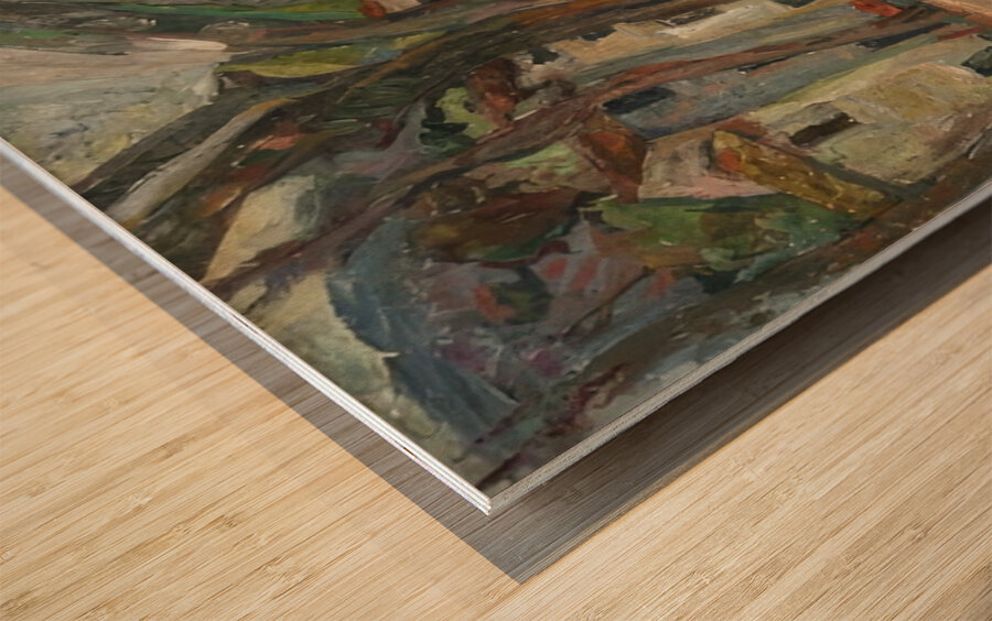 Chaim Soutine 13 Wood print