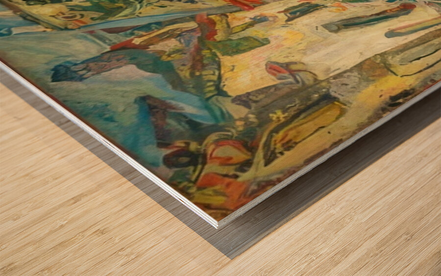 Chaim Soutine 17 Wood print