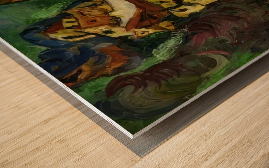 Chaim Soutine 22 Wood print