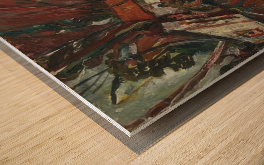 Chaim Soutine 36 Wood print