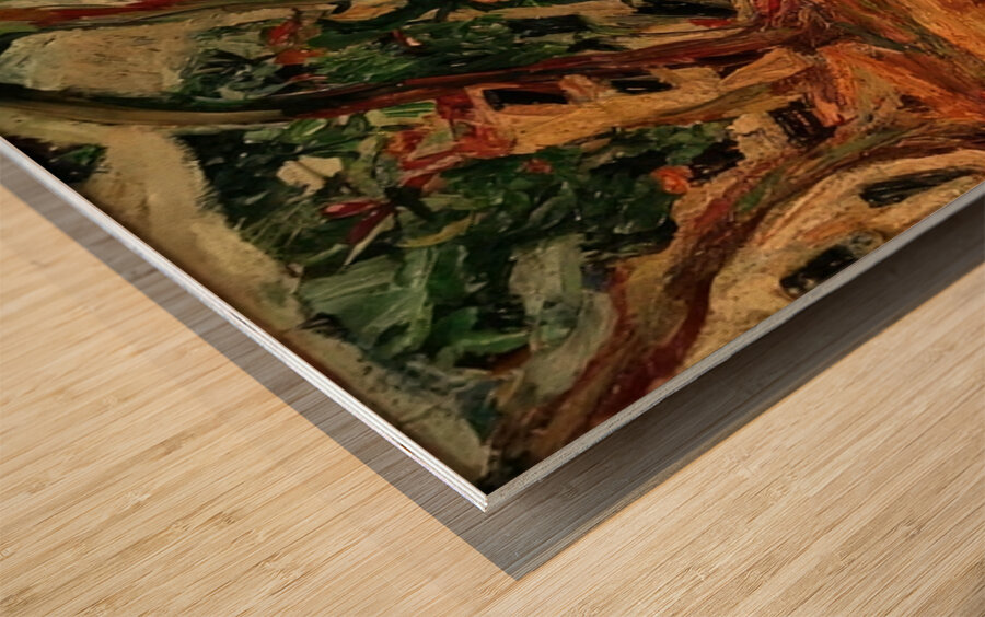 Chaim Soutine 38 Wood print