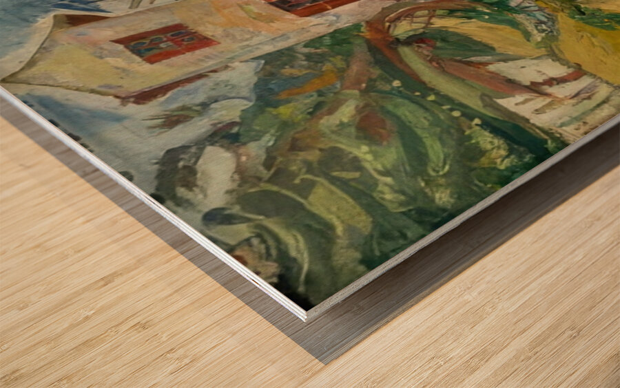 Chaim Soutine 41 Wood print