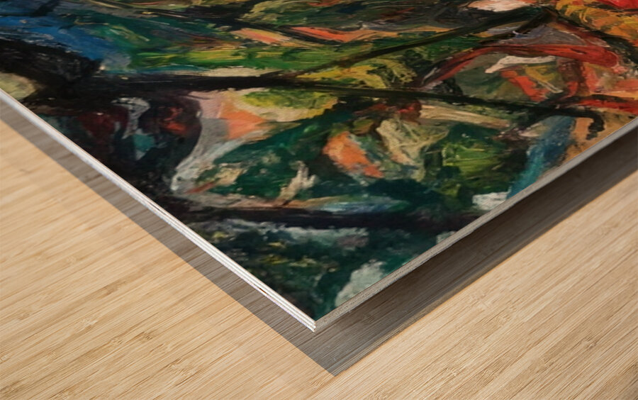 Chaim Soutine 46 Wood print